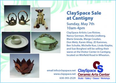 ClaySpace Sale at Cantigny