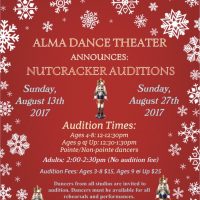 Gallery 1 - Alma Dance Theater Announces their 2017 Nutcracker Auditions