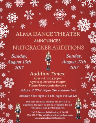 Gallery 1 - Alma Dance Theater Announces their 2017 Nutcracker Auditions