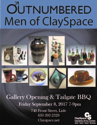 Outnumbered: Men of ClaySpace Gallery Opening
