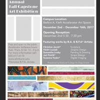 Gallery 1 - Elmhurst College Fall Capstone Art Exhibition Begins Dec. 2