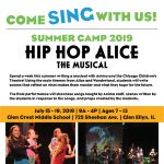 Gallery 1 - Hip Hop Alice - Summer Camp with Anima - Glen Ellyn Children's Chorus