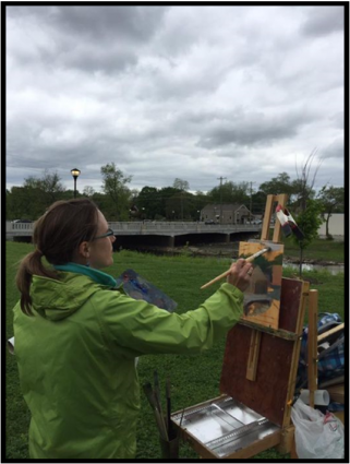 Gallery 2 - Plein Air Painting Demo with Maggie Capettini