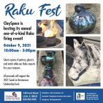 Clayspace Ceramics Art Center Raku Fest 2021