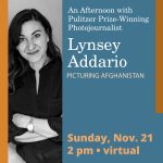 An Afternoon with Lynsey Addario