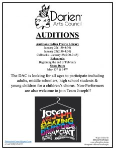 Auditions for Joseph and the Amazing Technicolor Dream Coat