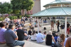 Aurora Downtown's "Wednesdays at the Plaza" with WDCB Jazz features Raices Latin Jazz