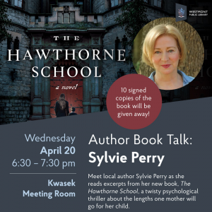 Author Book Talk: Sylvie Perry