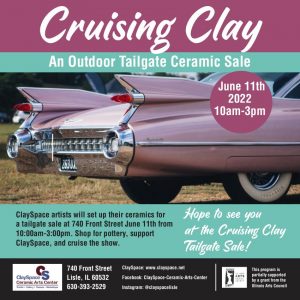 Cruising Clay - An Outdoor Tailgate Ceramic Sale