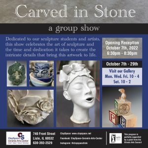 Opening Reception: Carved In Stone
