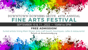 Downtown Downers Grove Fine Arts Festival