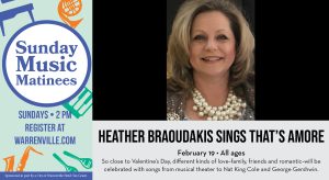 Sunday Music Matinee: Heather Braoudakis Sings That’s Amore