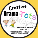 BAMtheatre Creative Drama for Tots! (Ages 1-3)