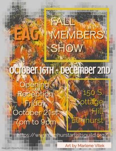 Elmhurst Artists' Guild Fall Member Show