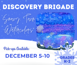 Discovery Brigade: Snowy Town Watercolors