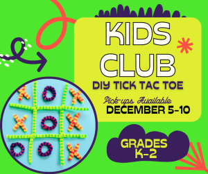 Kids Club: Travel Tic-Tac-Toe