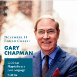 Understanding & Expressing Love: a Lecture by Dr. Gary Chapman