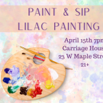Paint & Sip-Lilac Spray