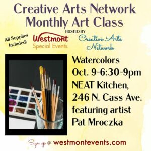 Creative Arts Network Art Class: Watercolor Painting