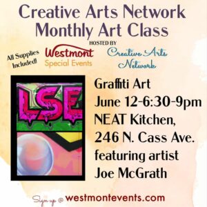 Creative Arts Network Art Class: Graffiti Art