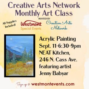 Creative Arts Network Art Class: Acrylic Painting