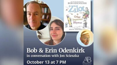 Bob and Erin Odenkirk in Conversation with Jim Scieszka