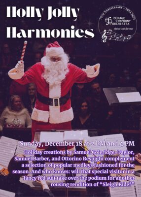 "Holly Jolly Harmonies" December 18 Concert