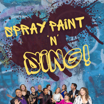 Spray Paint 'N' Sing: A Holiday Party!