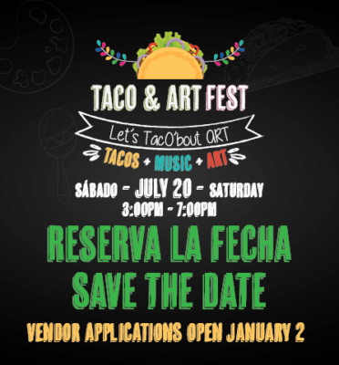 Applications Now Available: West Chicago Taco & Art Festival