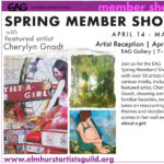 Spring Member Show and Featured Artist Cheryln Gnadt