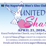 Naperville Men's Glee Club Presents "United to SHARE"