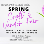 Spring Craft and Vendor Fair at the Villa Park Public Library