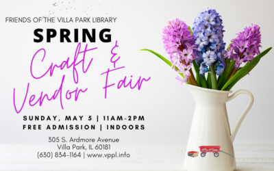 Spring Craft and Vendor Fair at the Villa Park Public Library